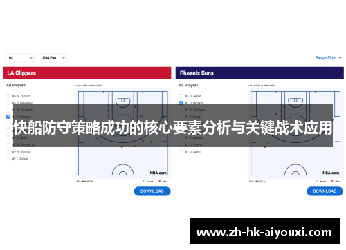 快船防守策略成功的核心要素分析与关键战术应用